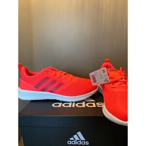 NEW Neon Orange / Pinkish Adidas shoes size 5.5 youth